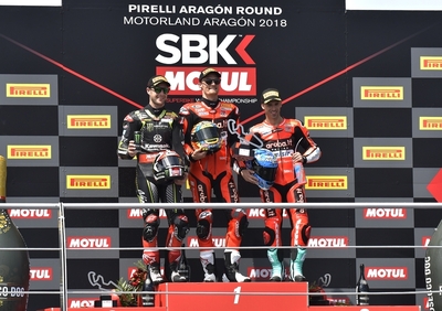 SBK 2018. Aragón, Gara-2: i commenti dei piloti