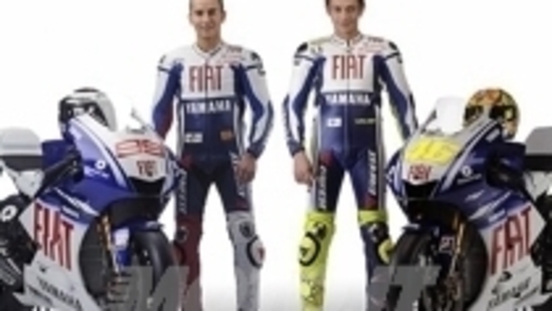 La nuova M1 2009 di Rossi e Lorenzo