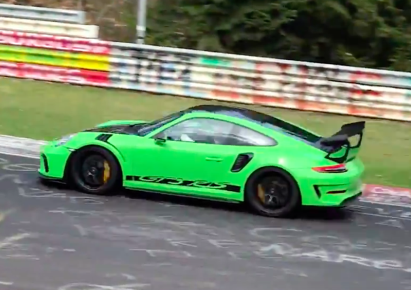 La nuova GT3 RS sotto i 7 minuti al Nurburgring 