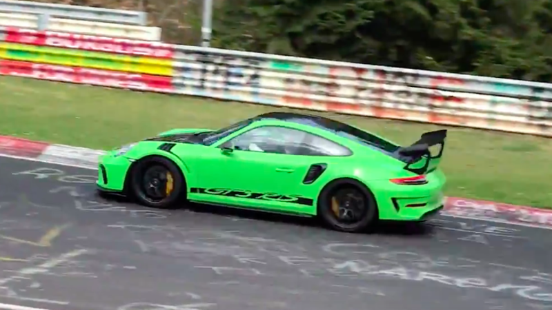 La nuova GT3 RS sotto i 7 minuti al Nurburgring 