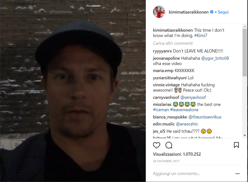 Kimi Raikkonen &egrave; la vera star della F1 su Instagram: ecco perch&eacute;