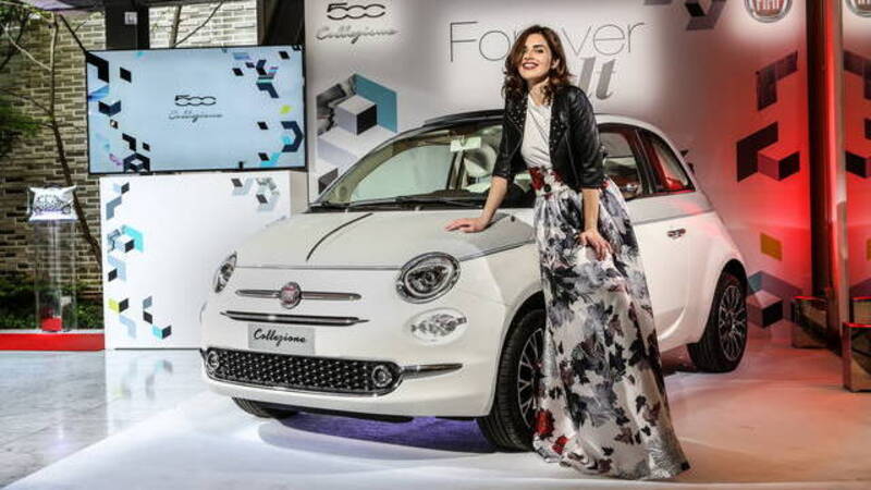 Fiat 500 Collezione. Anche lei alla Design Week