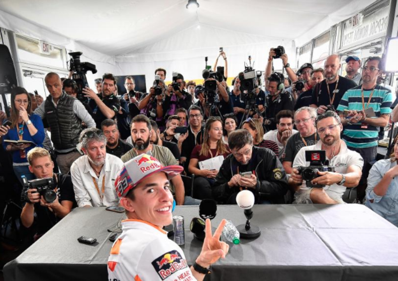 MotoGP 2018. Marquez: &quot;Ho sbagliato e ho chiesto scusa. Non posso fare di pi&ugrave;&quot;