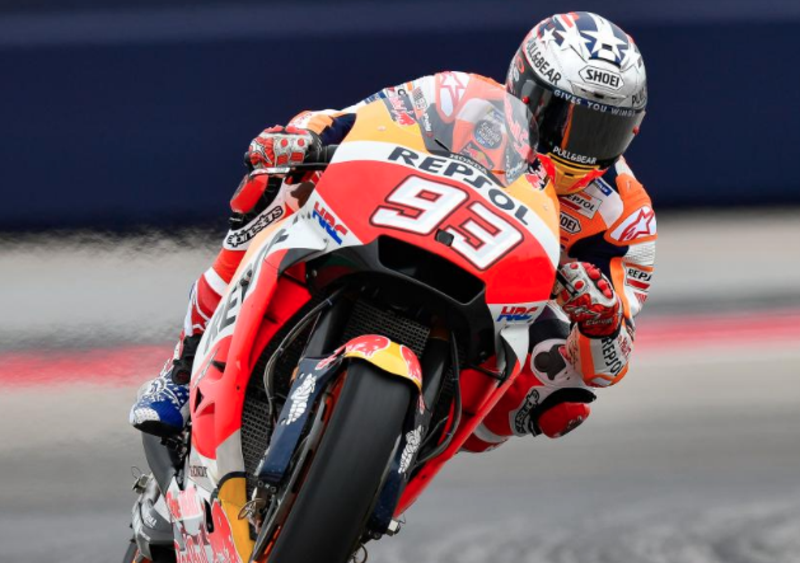 MotoGP 2018. Marquez &egrave; il pi&ugrave; veloce nelle FP1