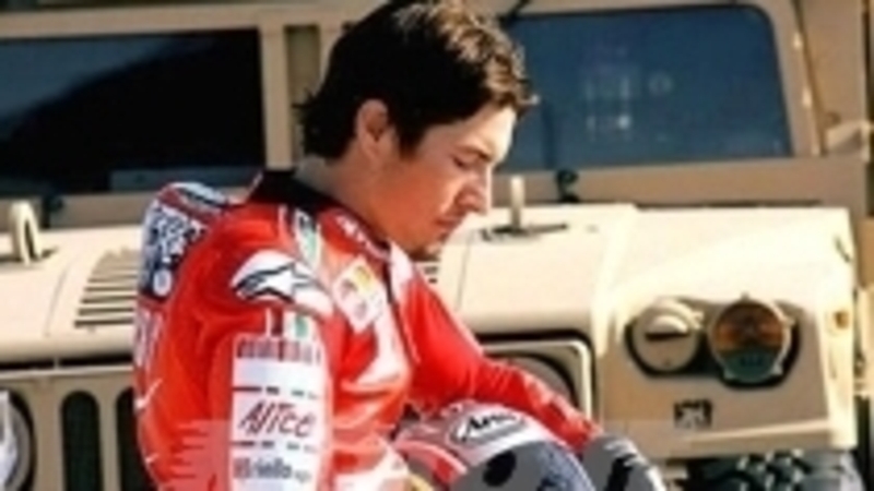 La Ducati secondo Hayden