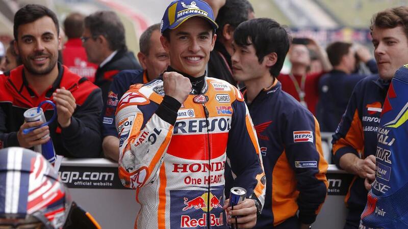 MotoGP. M&aacute;rquez fa suo anche il warm up ad Austin