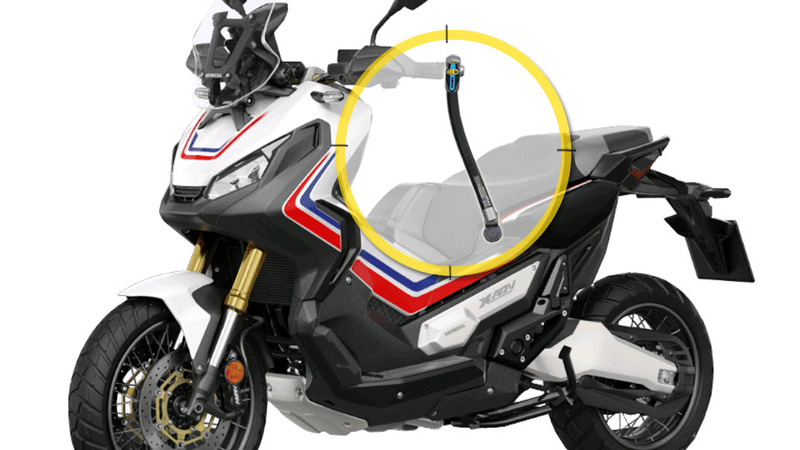 CLM: antifurto per Honda X-ADV