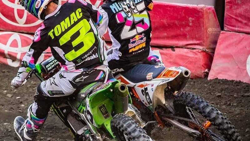 Supercross 2018, Foxborough: Musquin (ab)batte Tomac