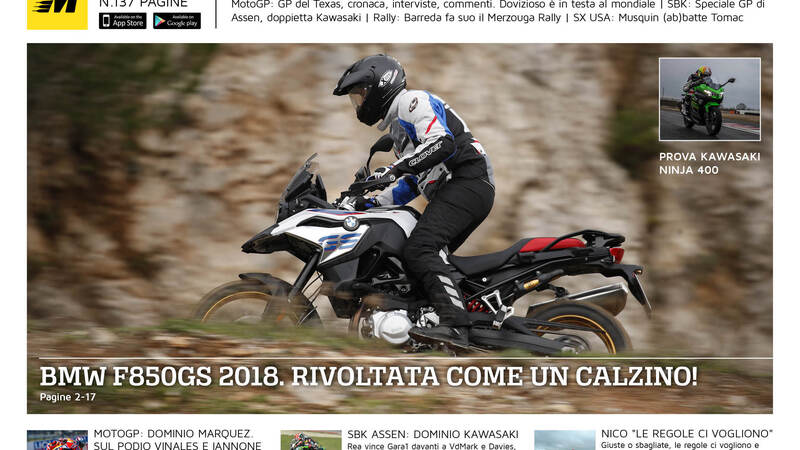 Magazine n&deg; 333, scarica e leggi il meglio di Moto.it 