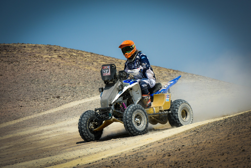 Quad in azione alla Dakar 2018