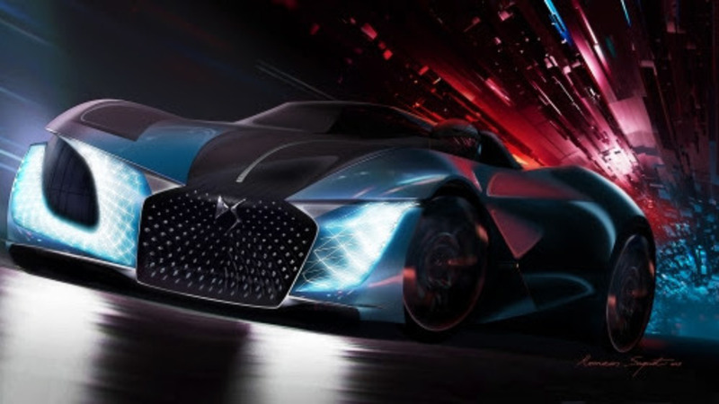 DS X E-tense, concept-car doppia anima per il 2035 [Video]