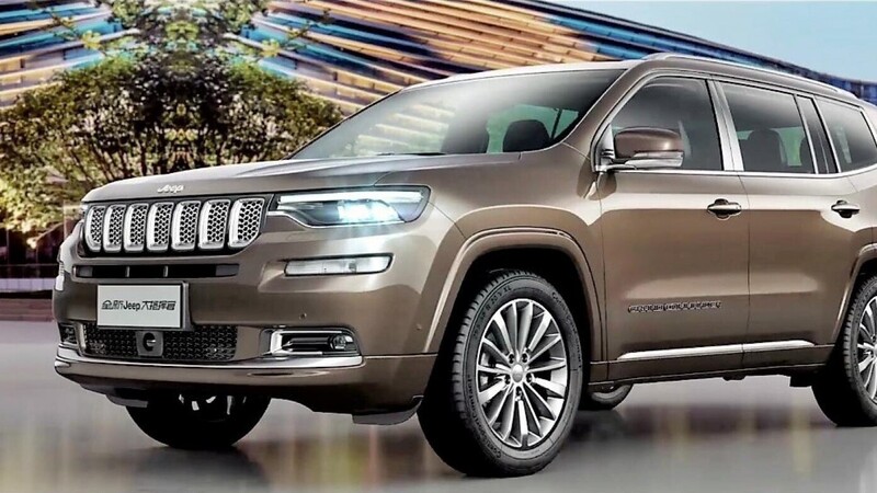 Jeep Grand Commander, al Salone di Pechino 2018 novit&agrave; a 7 posti