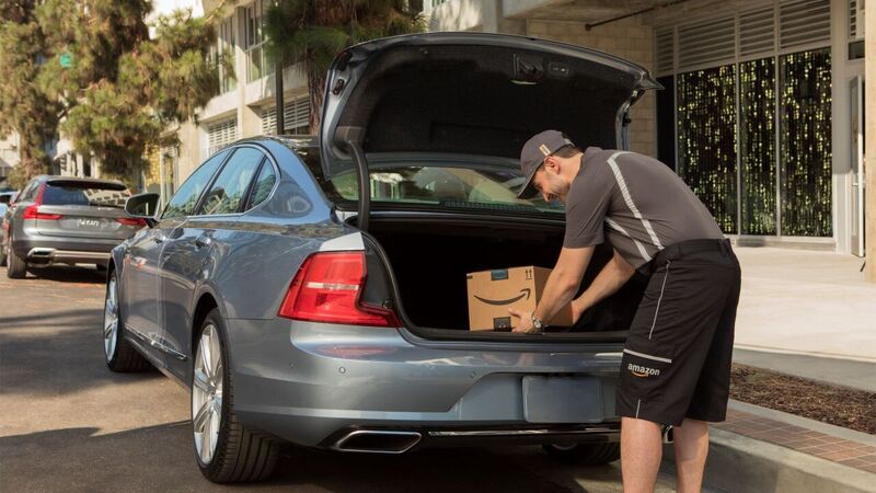 Amazon: parte la consegna a bordo dell&#039;auto [Video]