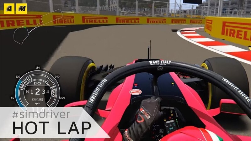 F1, GP Azerbaijan 2018: un giro a Baku sul simulatore Assetto Corsa [Video]