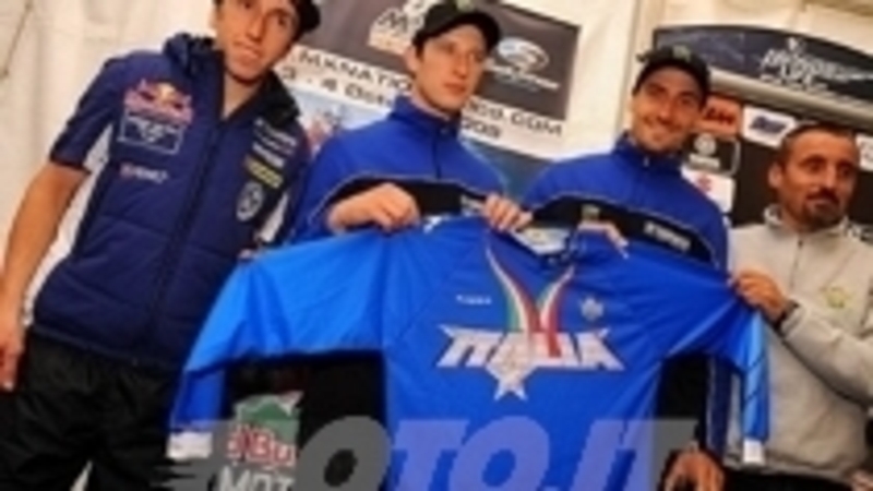 Presentata la Maglia Azzurra che difender&agrave; i nostri colori al Motocross delle Nazioni