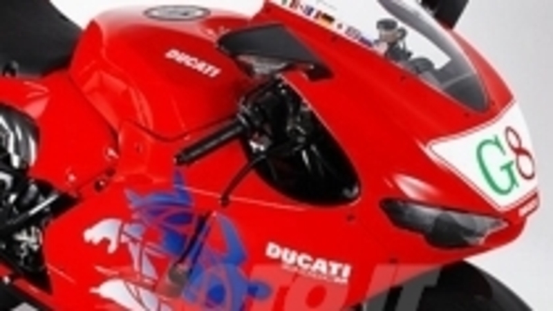 La Ducati &egrave; protagonista al G8