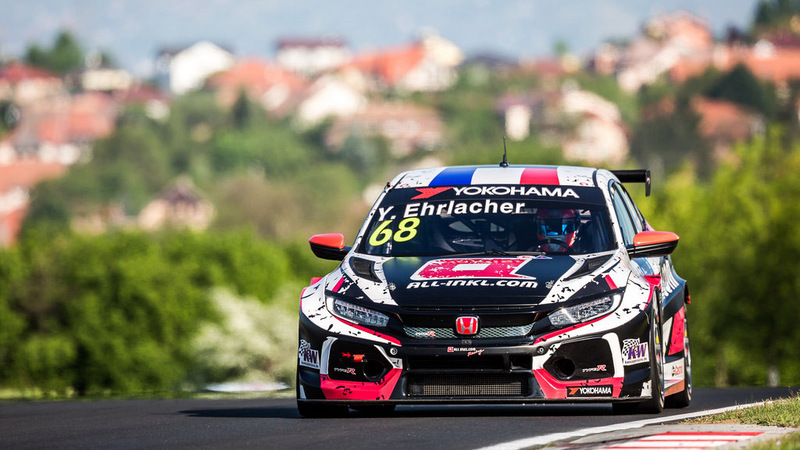 WTCR 2018 Hungaroring. Doppietta Honda-M&uuml;nnich con Ehlacher e Guerreri