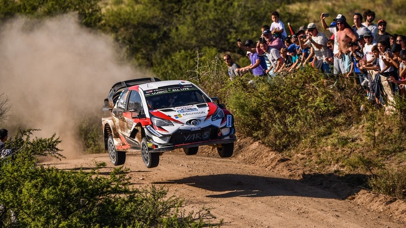 WRC18 Argentina 2a Tappa. Toyota e il numero Ottano