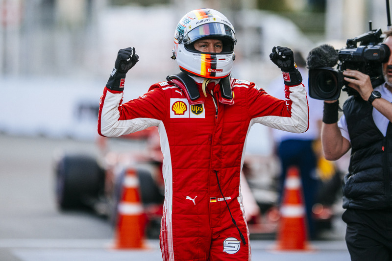 F1, GP Baku 2018: Vettel, tre pole consecutive da sballo