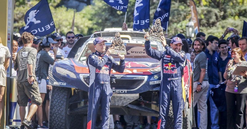 Dakar 2016 Peugeot. Il Magico Trionfo di Peterhansel, Cottret e della 2008 DKR