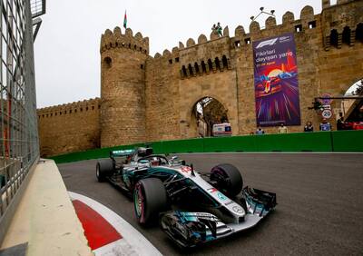 F1, GP Baku 2018, Hamilton: «Sono stato molto fortunato» 