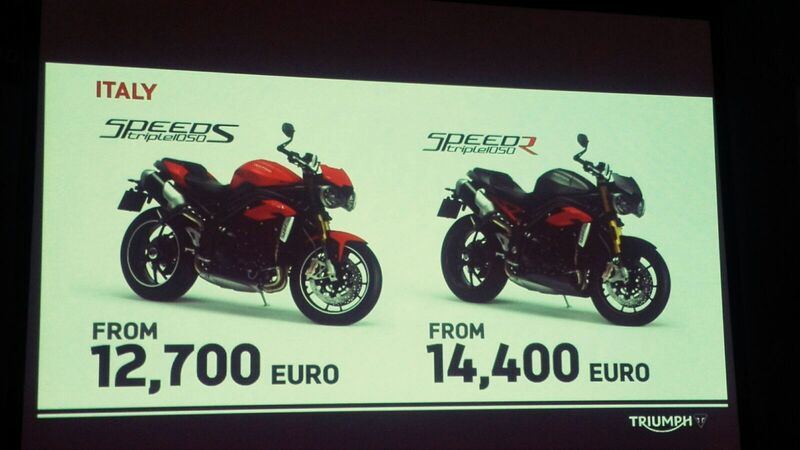 Triumph Speed Triple 2016: conferenza stampa live!