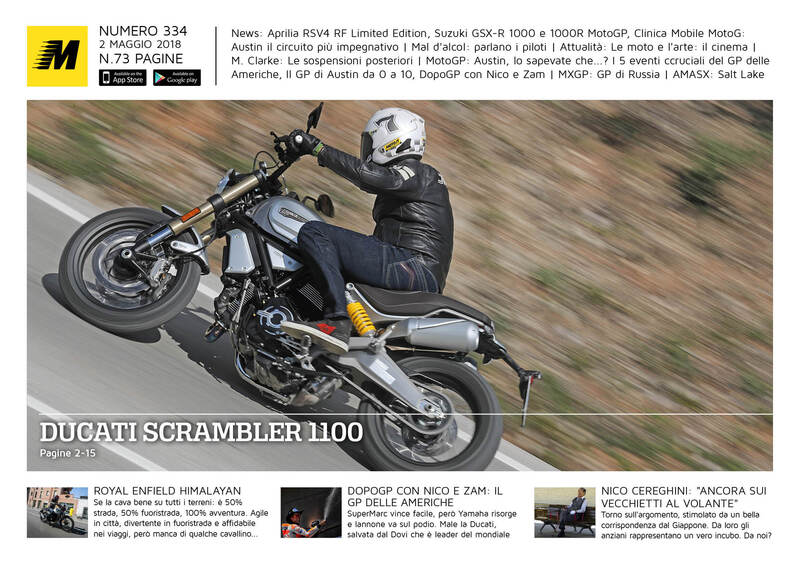 Magazine n&deg; 334, scarica e leggi il meglio di Moto.it 