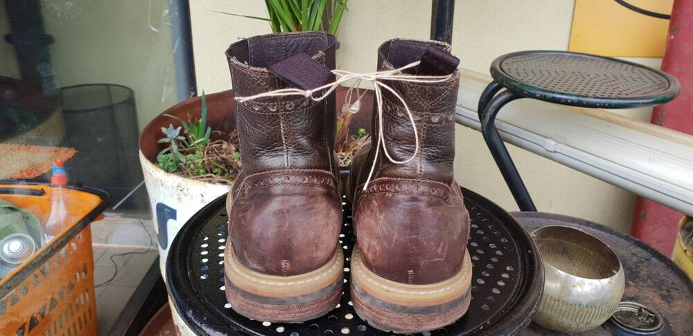 stivaletti Pelle Marrone Custom (3)