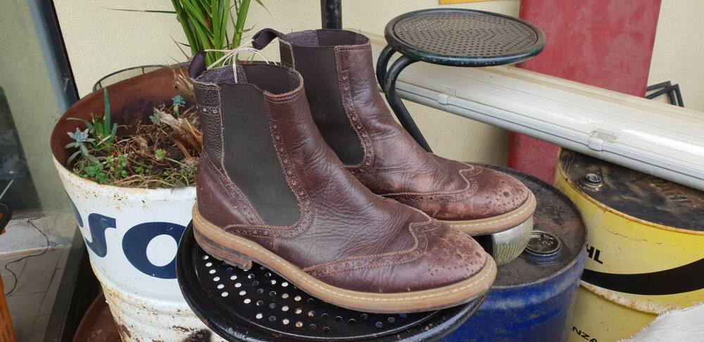 stivaletti Pelle Marrone Custom (4)