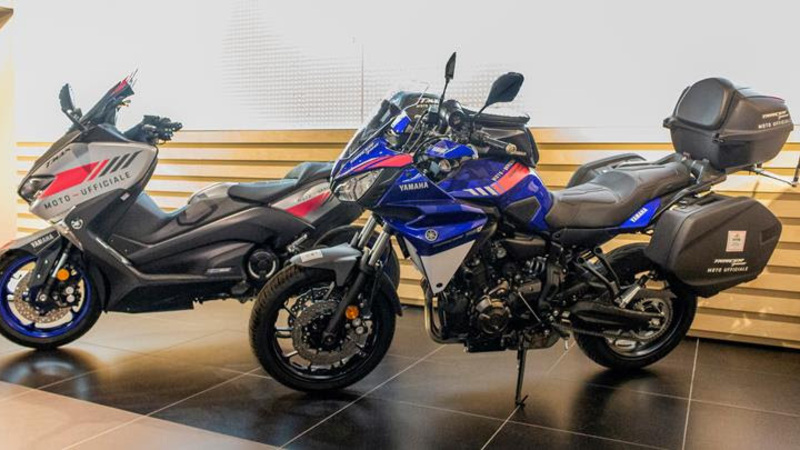 Yamaha Tracer 700 e TMAX al Giro d&rsquo;Italia per quattro anni