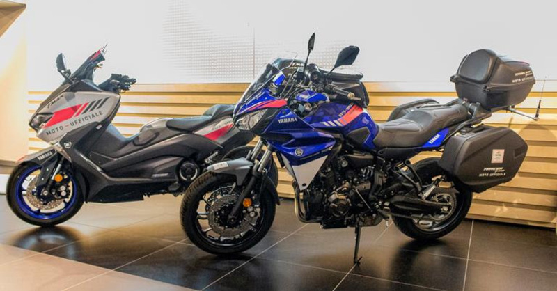 Yamaha Tracer 700 e TMAX al Giro d&rsquo;Italia per quattro anni