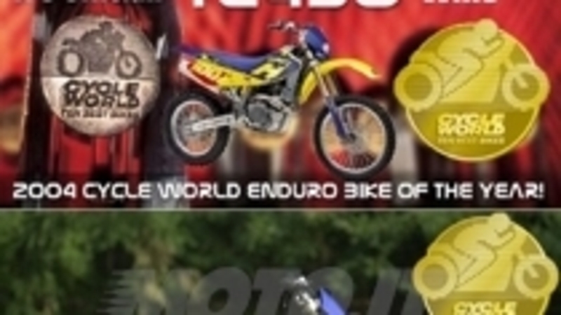 Husqvarna TE 450 &egrave; la miglior enduro 2004