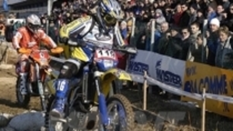 Hard Race Oxtar Cup,  Eriksson (Husqvarna) firma la prima prova di Moriago