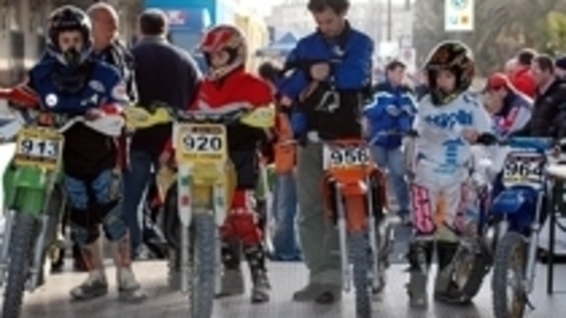 Seconda tappa del campionato italiano Minienduro ad Azeglio il 10 aprile