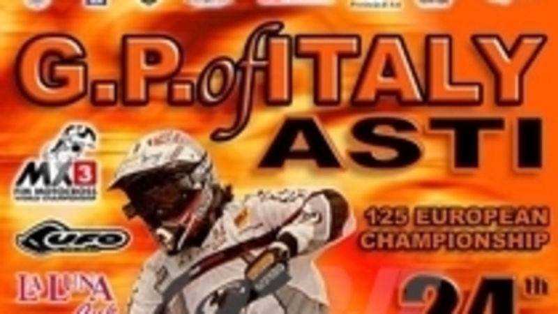 G.P. d&#039;Italia classe MX3 e Campionato Europeo 125, Asti 22/23 aprile