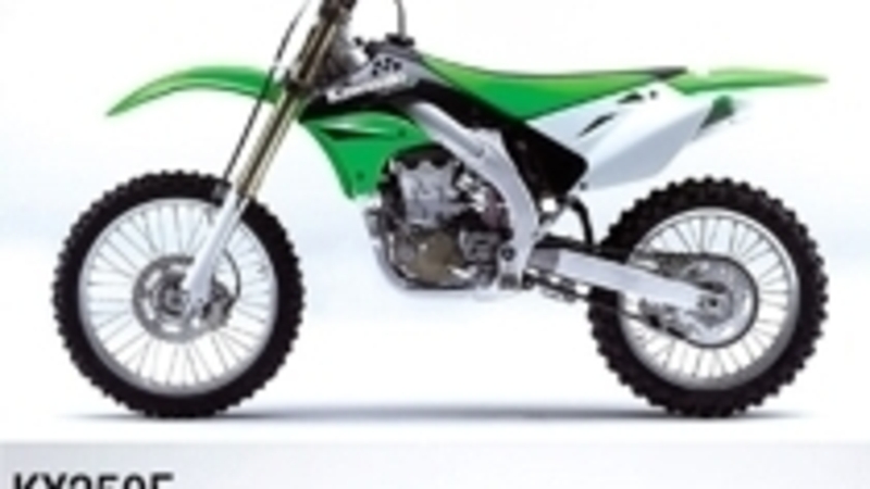 Le nuove KL Kawasaki KX250/450F 2006