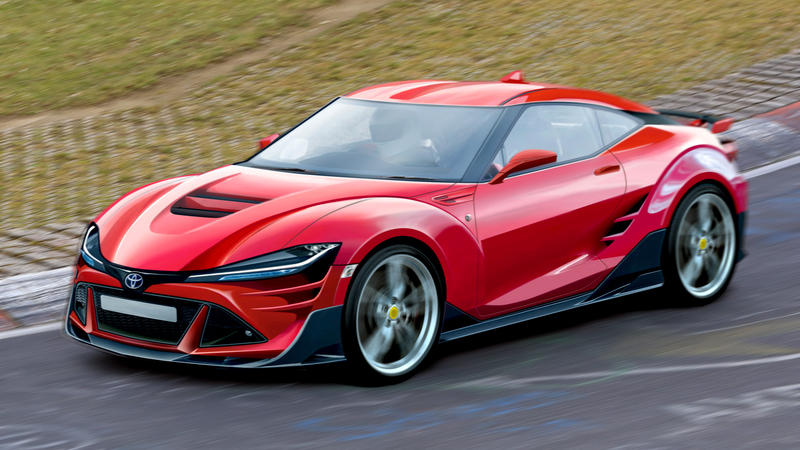 Toyota GT86, il rendering di come potrebbe cambiare