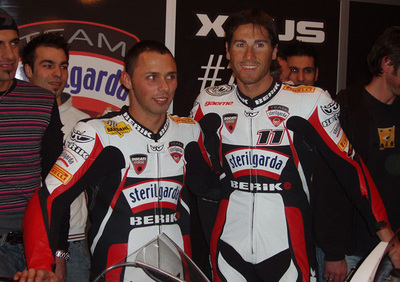 Il Team Sterilgarda Berik scalda le gomme