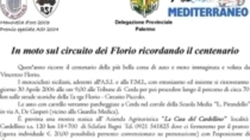 Sul circuito dei Florio per ricordare il centenario