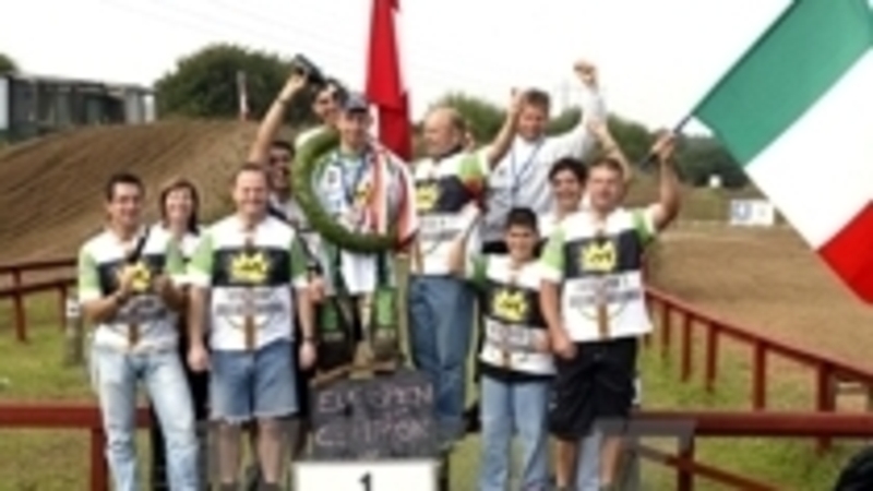 Matteo Dottori e la KX450F Campioni d&rsquo;Europa