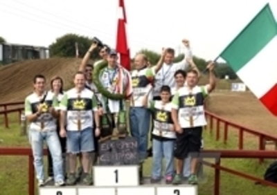 Matteo Dottori e la KX450F Campioni d’Europa