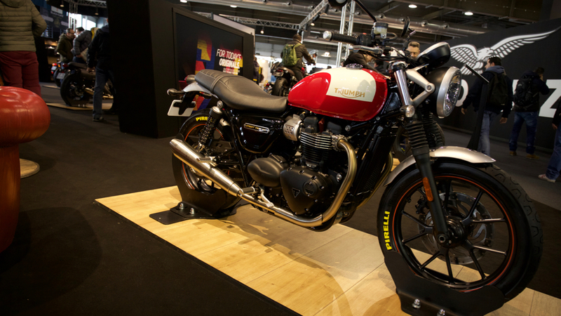 Triumph e Pirelli insieme a Motor Bike Expo con una Street Twin Special