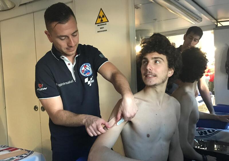 MotoGP, Clinica Mobile. La prestazione pi&ugrave; richiesta dai piloti