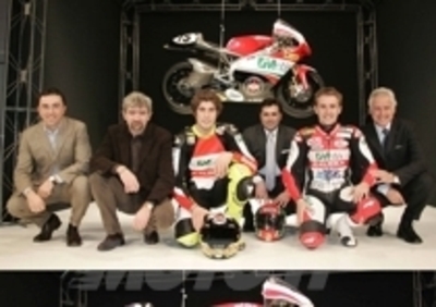 Presentata a Milano la squadra Gilera per il mondiale 250