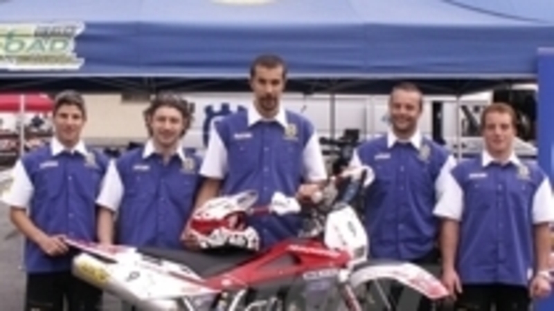 Il Team CF - Husqvarna per i Motorally 2007