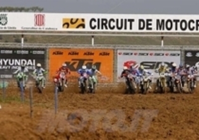 MX1 e MX2 in Spagna, pista difficile a Bellpuig per via della pioggia