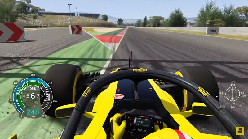 F1, GP Spagna 2018: un giro a Barcellona sul simulatore Assetto Corsa [Video]