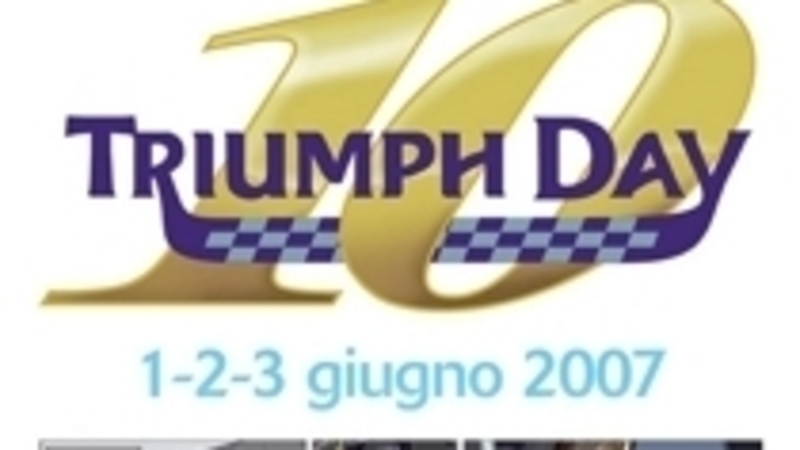 Triumph Day, 1-2-3 giugno