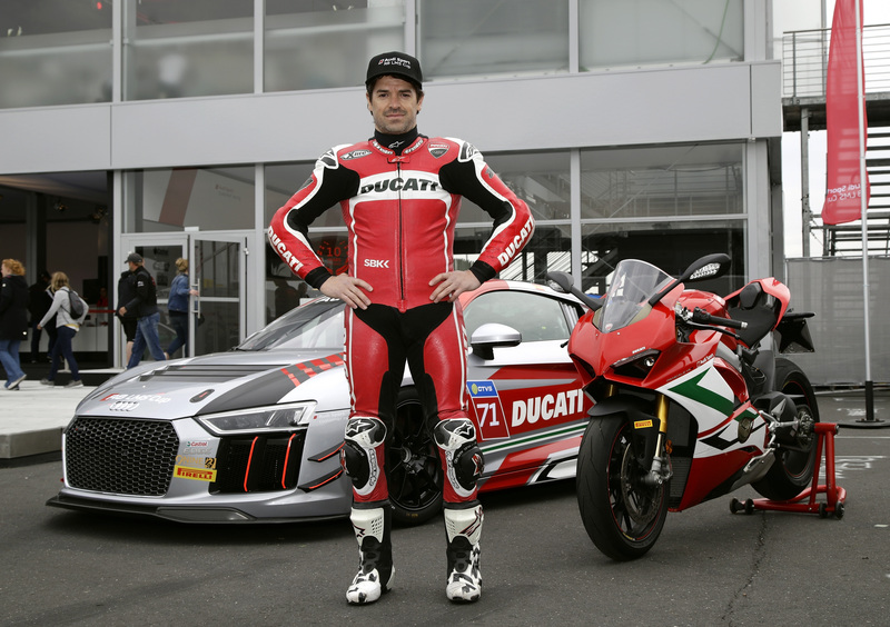 Carlos Checa con Audi al N&uuml;rburgring 