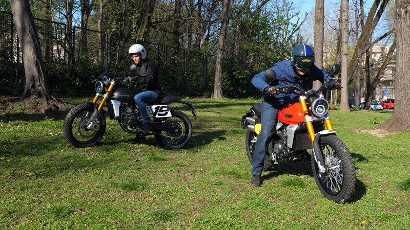 Fantic Motor Caballero 125 Scrambler e Flat Track TEST: Roba da grandi!